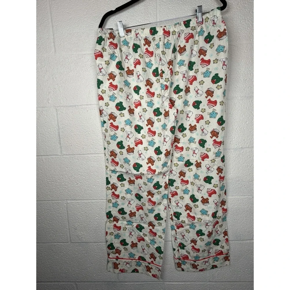 Wondershop Target Christmas Pajama Set Womens L Holiday Flannel Cute Winter Pjs - Picture 4 of 6